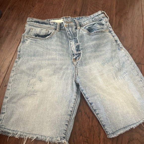 Pilcro Denim Mid-Thigh Shorts size 26 - Picture 3 of 14
